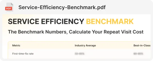Service Efficiency Benchmark