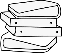Stacked Books