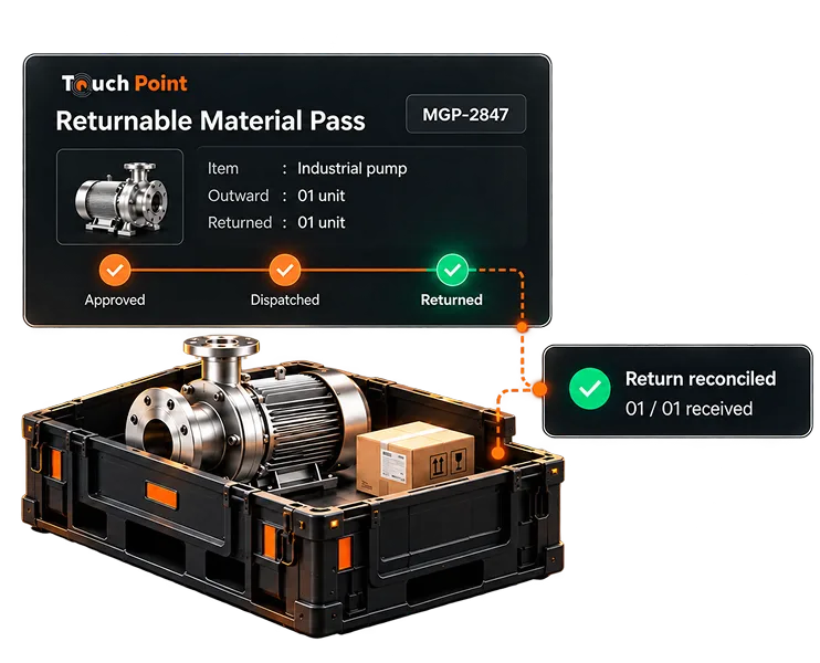 Material Gate Pass Management System